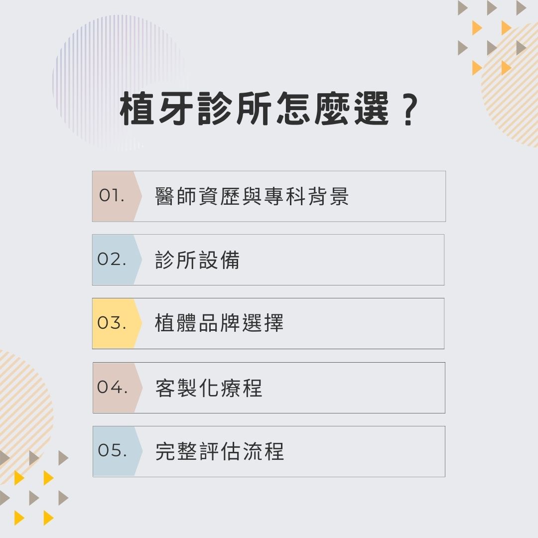 台北植牙推薦指南:教你如何判斷專業且值得信賴的植牙醫師 1 植牙診所怎麼選?